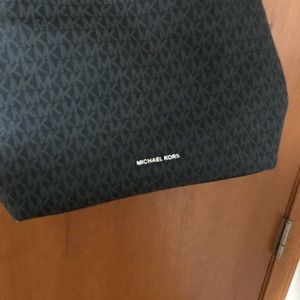 Michael Kors raven large leather shoulder bag